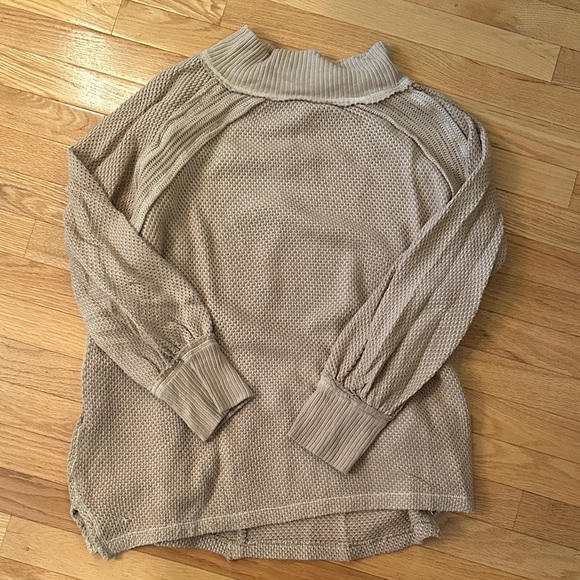 We The Free Sweaters - We The Free Cowl Neck Sweater - Taupe